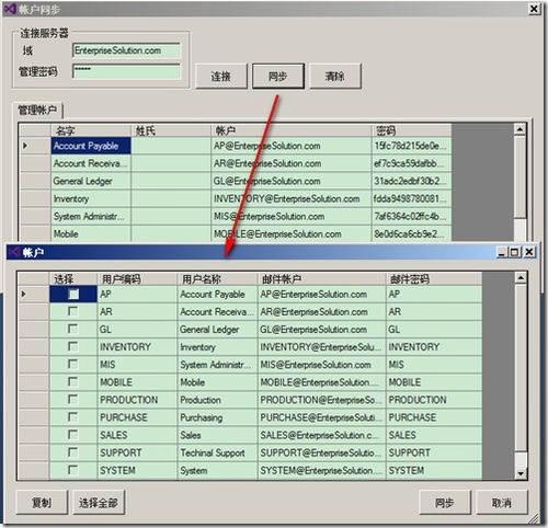 解析大型.net erp系統 電子郵件系統帳戶集成